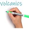 Volcanics Blue Dry Erase Markers Low Odor Fine Whiteboard Markers Thin Box of 12(Green)