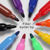 Volcanics Dry Erase Markers Low Odor Fine Whiteboard Markers Thin Box of 30, 10 Colors(10 colors)