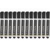 Volcanics Jumbo Black Dry Erase Markers Whiteboard Pens Low Odor Whiteboard Markers Pack of 70(1 Count (Pack of 70))