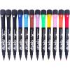 imageVolcanics Magnetic Dry Erase Markers White Board Markers with Eraser Low Odor Whiteboard Markers Fine Tip for Teachers Office ampamp School Supplies Pack of 1210 Colors