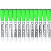 Volcanics Magnetic Dry Wipe Pens Dry Erase Markers With Eraser Cap Low Odor Fine Tip Whiteboard Pens Pack of 12,10 Colors(Green)