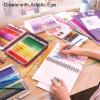 ARTISTIC EYE Premium Watercolor Pencils | Set of 72, Quality 3.5mm Soft Core Leads, Water-Soluble Pencils, Perfect for Beginner & Advanced Artists
