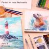 ARTISTIC EYE Watercolor Pad 9×12”, 30 Sheets, Glue Bound, Acid-Free Paper, 140lb (300gsm), Perfect for Most Wet & Dry Media, Ideal for Beginners, Artists & Professionals (Set of 2)(Set of 1)