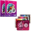 ARTISTIC EYE Watercolor Pads 9×12 & Watercolor Pencils (72 Colors) Bundle