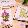 ARTISTIC EYE 8.5×11 Premium Hardcover Sketchbook – 80 Sheets (125 GSM), Acid-Free Drawing Paper, Hardbound Sketch Pad with Inner Pocket, Elastic Closure, and Bookmark Ribbon (Violet)(Violet)